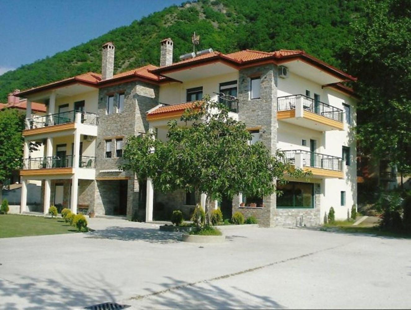 Hotel Galaxias Káto Loutrákion Kültér fotó